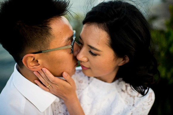 almost-kissing