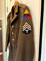 Uncle Gene Dress uniform front sleeve with patches